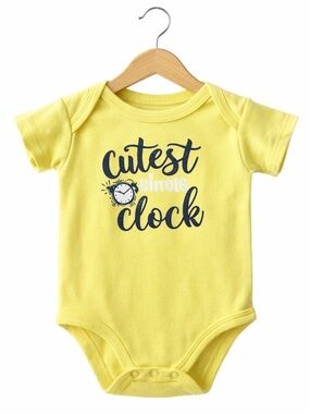 10/$15 Monkey Bars Yellow Bodysuit Size 12 Months